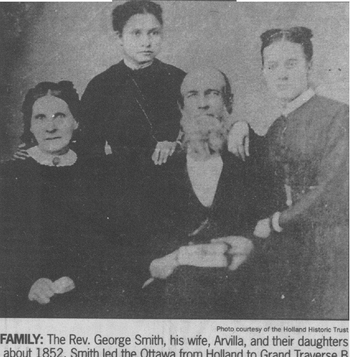 Rev. George Smith Family - 1837