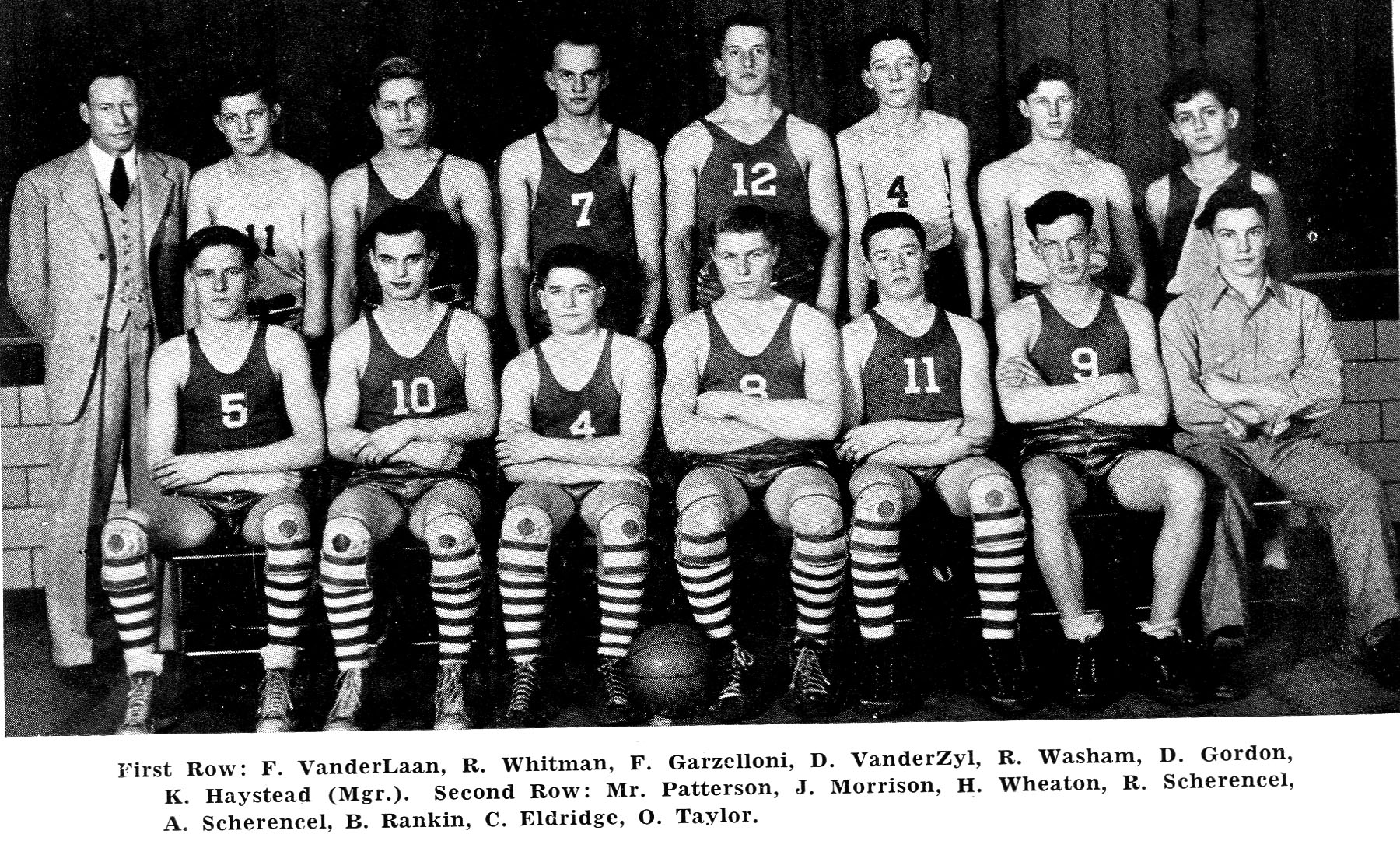 1944 Basketball Team