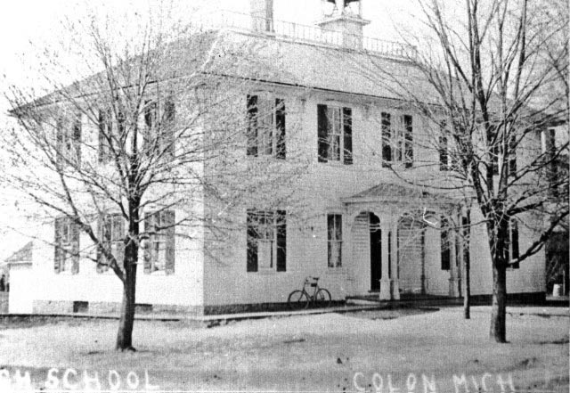 Early Colon School Building