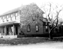 Goodroe Centennial Farmhouse N view, date unknown