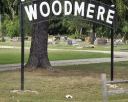 Woodmere Cemetery entrance | Photo credit: Diana Catlin. Sept 2011