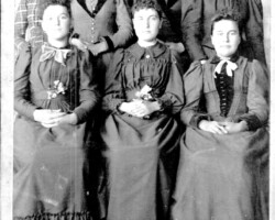 7 women: Caruthers, Poole, Johnson, Marvin, Hally, Serran, Lemmer
