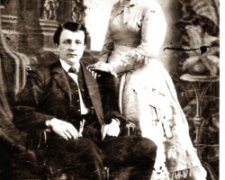 Louie "Bid"/"Bidoo" Dumont, Jr & Emma Dumond, date unknown