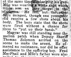 Milo Mann 1934 obit