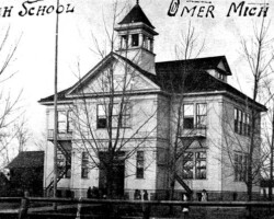 Omer High School, date unknown | Contributed by Chris Scott