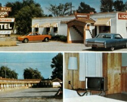 Jimmy Wales Bar & Motel postcard, date unknown | Contributed by Robert Kosick