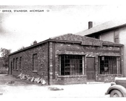 Standish Post Office postcard, date unknown | Contributed by Robert Kosick