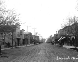Muddy Main St, Standish; date unknown | Contributed by Robert Kosick