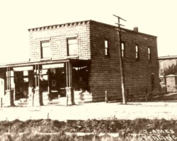 Jay Ames store, Sterling, date unknown. Ames was village president in 1933 | Contributed by G Knopp
