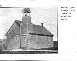 Methodist Episcopal Church, Turner, 1913 | Contributed by Marcia Ticknor