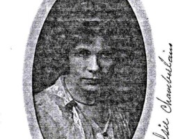 Elsie Chamberlain Vogel (Harvey's mother), age about 21; c 1911 | Contributed by Carol Rothschild Elsie Chamberlain Vogel, c 1911