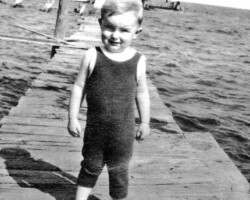 Harvey Oscar Vogel b. 1917, Sterling; c 1920 | Contributed by Carol Rothschild Harvey Oscar Vogel c 1920