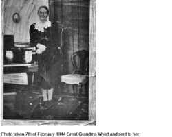 Almira (LaForce) Wyatt (1870-1947), date unknown | Contributed by Clay Wyatt Almira (LaForce) Wyatt (1870-1947), date unknown