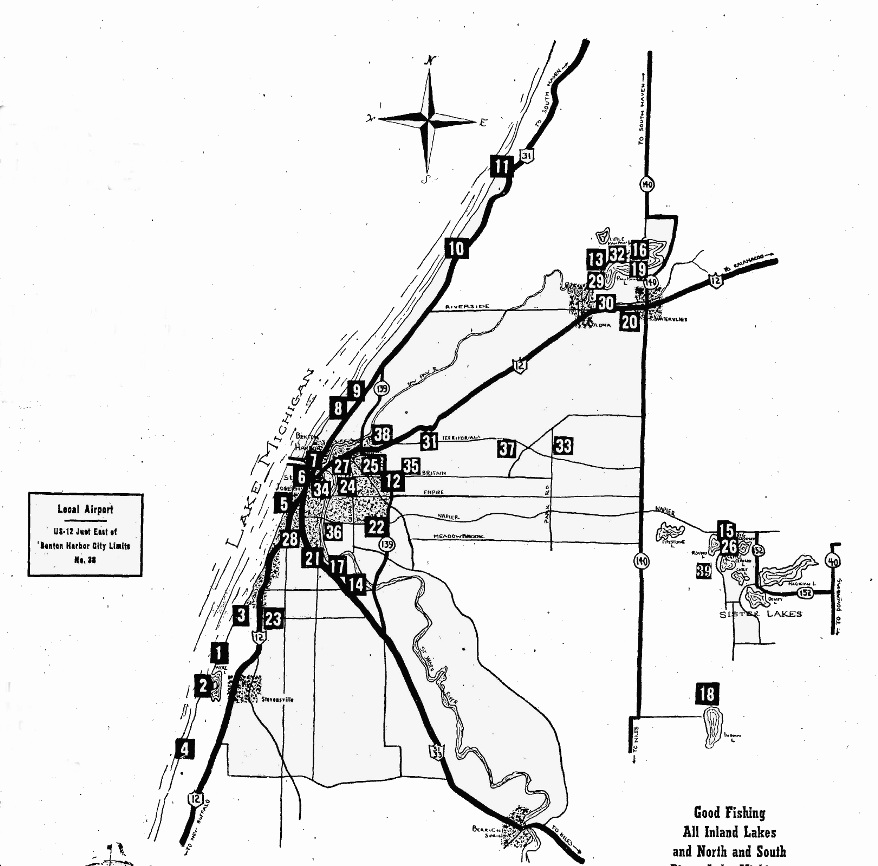 Tourism Map 1959