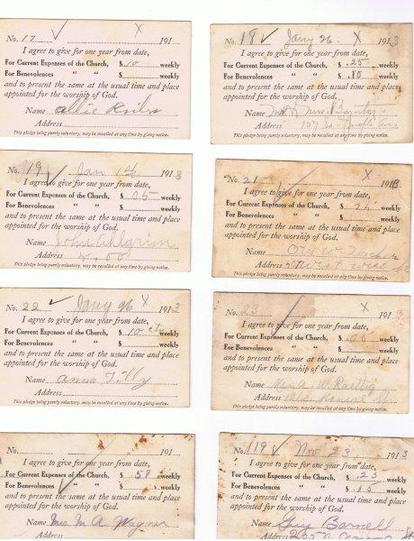 Sturgis Baptist Church pledge card 06