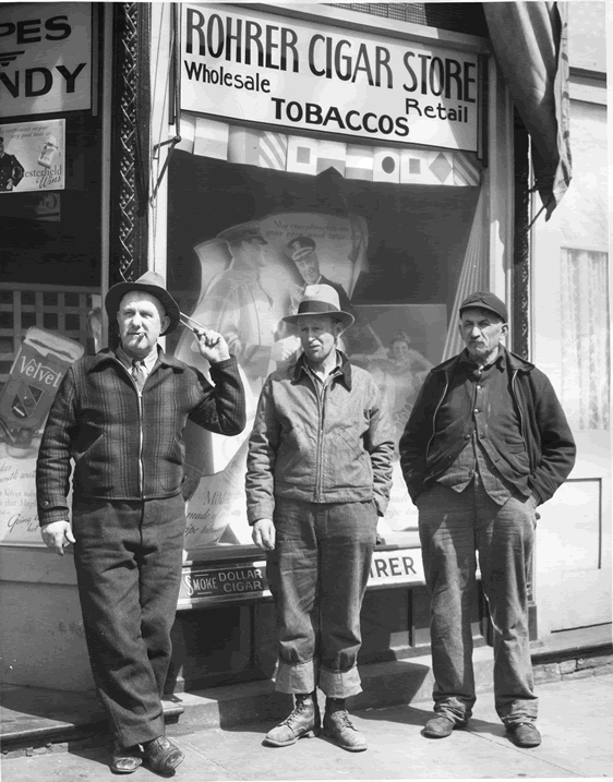 Historic Rohrer Cigar Store in Three Rivers