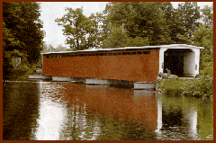 Langley Covered Bridge near Centreville