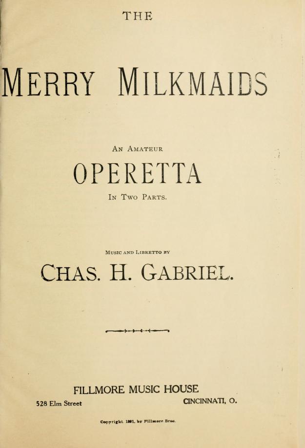 Merry Milkmaids