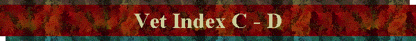 Vet Index C - D