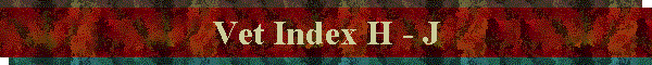 Vet Index H - J