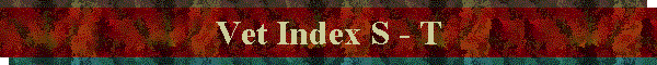 Vet Index S - T