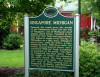 Singapore, Michigan Historical Marker